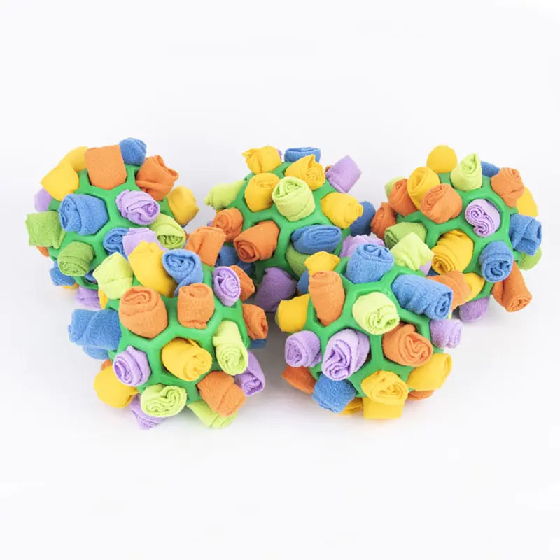 Interactive Dog Puzzle Toys Portable Pet Snuffle Ball Encourage