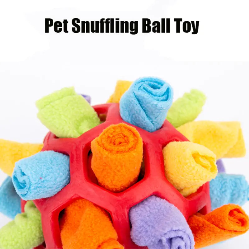 Interactive Dog Puzzle Toys Portable Pet Snuffle Ball Encourage