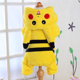 Cute Pikachu Pet Winter Jacket