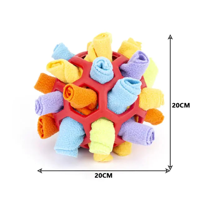 Interactive Dog Puzzle Toys Portable Pet Snuffle Ball Encourage