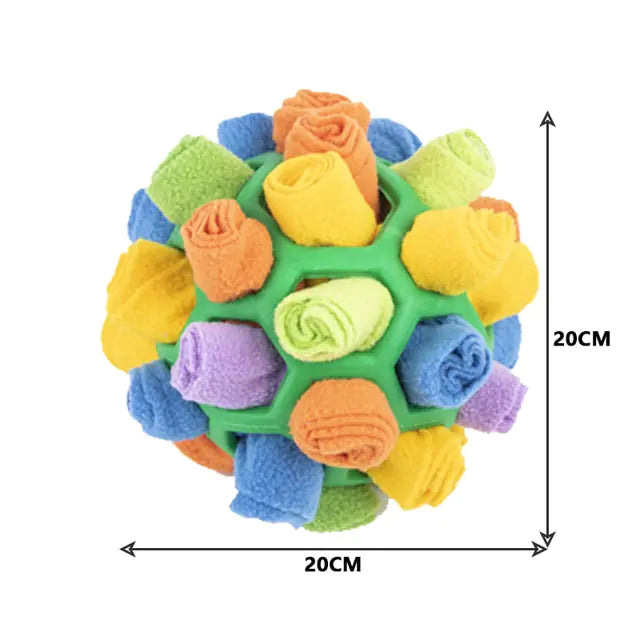 Interactive Dog Puzzle Toys Portable Pet Snuffle Ball Encourage